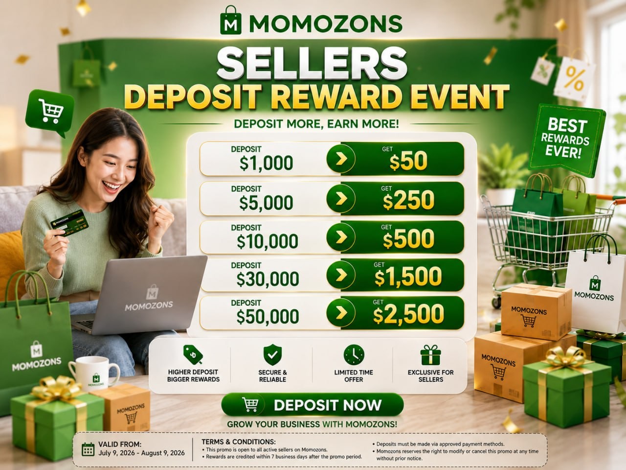 MOMOZONS promo