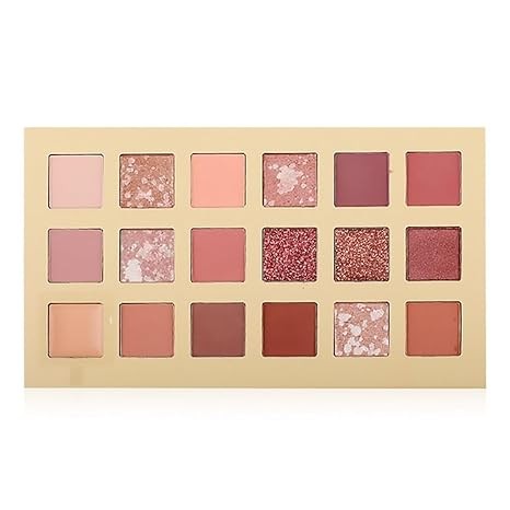 18 Color Star Eye Shadow Plate Waterproof and Non Flying Powder Hard to Remove Makeup