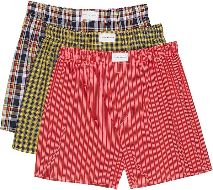 Tommy Hilfiger Cotton Classics Woven Boxer 3-Pack