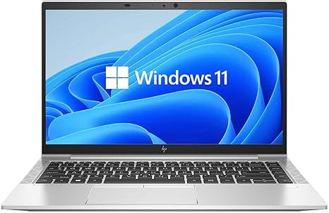 HP EliteBook 840 G8 Laptop, 11th Gen Intel Core i7-1185G7 3.0GHz, 16GB RAM, 512GB SSD, Windows 11 Pro, Fingerprint, (Renewed)